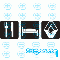 0158 Eat Sleep Renault 0158 Eat Sleep Renault