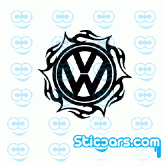 1241 VW logo Tribal