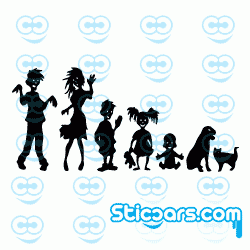 2510 Zombie Family