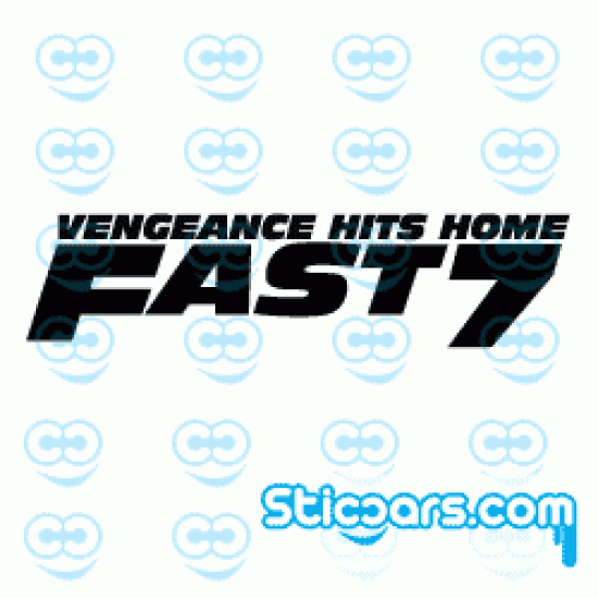 2858 Fast 7 vengeance hits home
