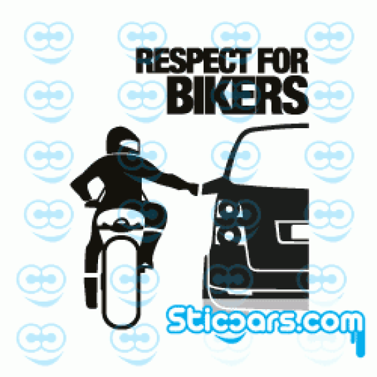 3769 Respect for Bikers vw touran