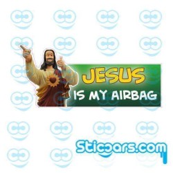 3809 jesus is my airbag 12x5.5 cm 3809 jesus is my airbag 12x5.5 cm