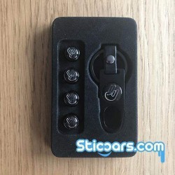 Shocker Ventieldopjes met sleutelhanger Shocker Ventieldopjes met sleutelhanger