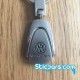 Volkswagen sleutelhanger chrome