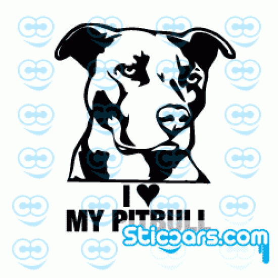 2930 i love my pitbull