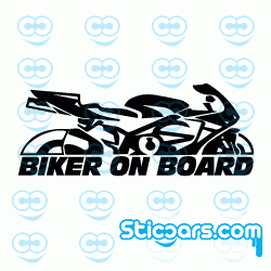 2932 Biker on Board 2932 Biker on Board