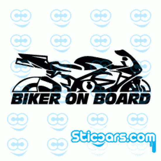 2932 Biker on Board