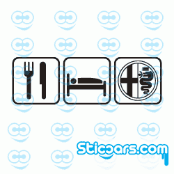 2983 eat-sleep-Alfa Romeo