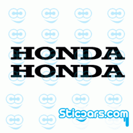 2985 Honda remklauwsticker 2x