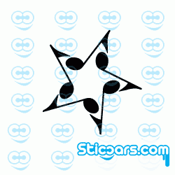 3019 Music tones star