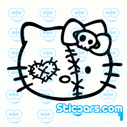 1374 Hello Kitty Zombie