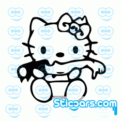 1377 Hello Kitty Zombie