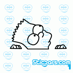 3049 Bart Simpson peek 3049 Bart Simpson peek