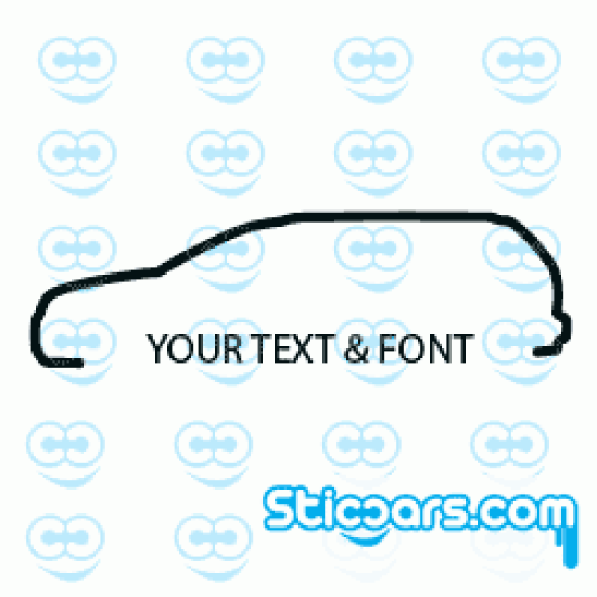 3059 Opel Vectra with your text