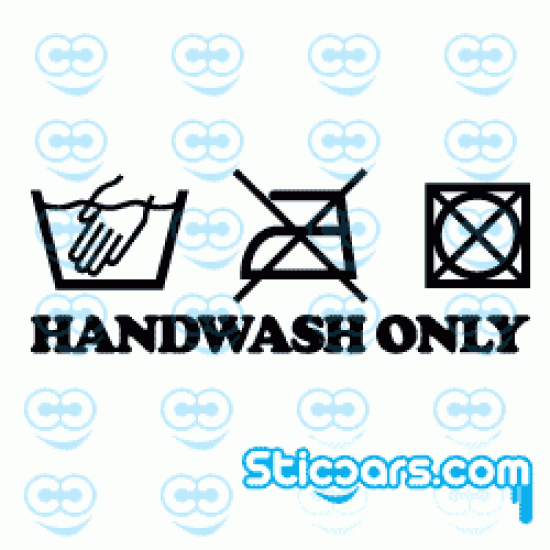 3075 handwash only