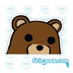 1563 PedoBear 9,5 cm 1563 PedoBear 9,5 cm