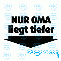 1617 Nur Oma liegt Tiefer