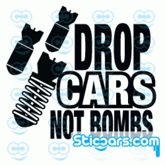 1654 Drop Cars Not Bombs