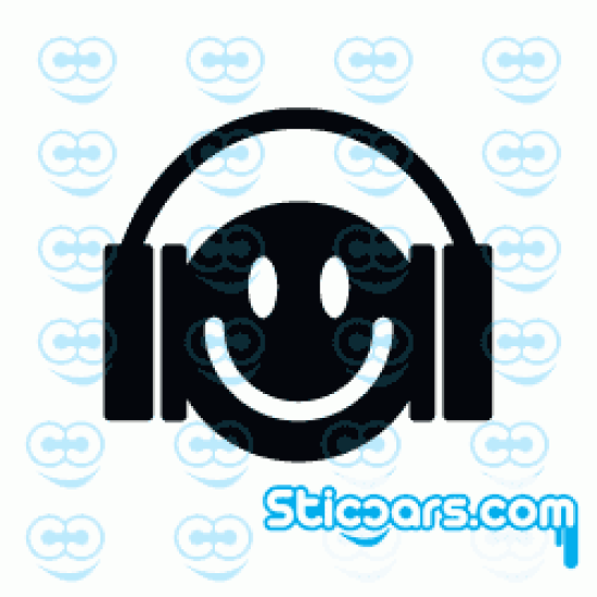1692 Headphones Smiley