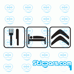 1738 eat sleep Citoen