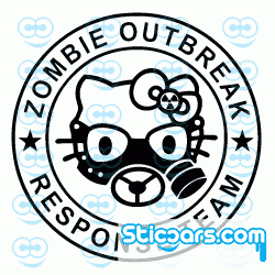 1916 Hello Kitty Zombie Outbreak Response Team