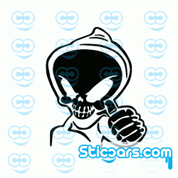 1807 Skeleton thumbs up 1807 Skeleton thumbs up