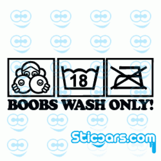 1835 Boobs Wash Only