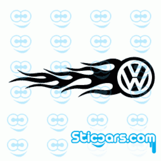 1867 VW Flames