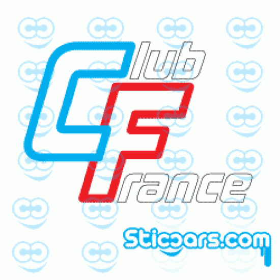 1977 Club France blauw rood wit