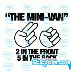 2027 The Mini-van 2 in the front 5 in the back