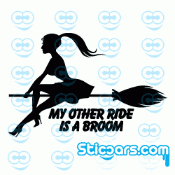 2069 My other ride is a broom 2069 My other ride is a broom