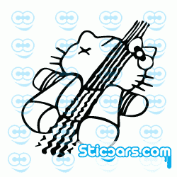 2104 Hello Kitty Roadkill