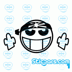 2146 JDM Fuck You smiley