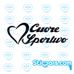 3244 Love cuore sportivo