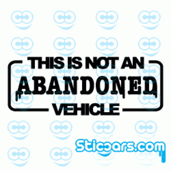 2255 this is not an abandoned vehicle