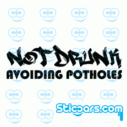 2265 not drunk avoiding potholes