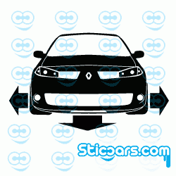 2294 Renault Megane down and out 2294 Renault Megane down and out