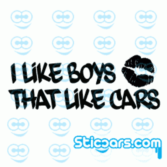 2397 I like boys that like cars