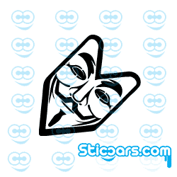 3252 Anonymous Guy Fawkes mask jdm 3252 Anonymous Guy Fawkes mask jdm