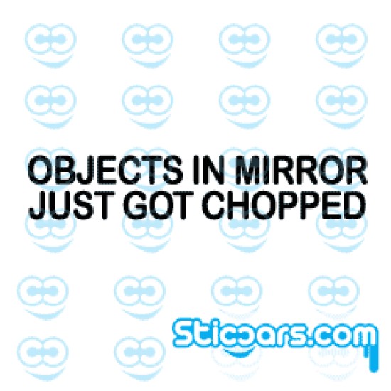3163 objects in mirror just got chopped