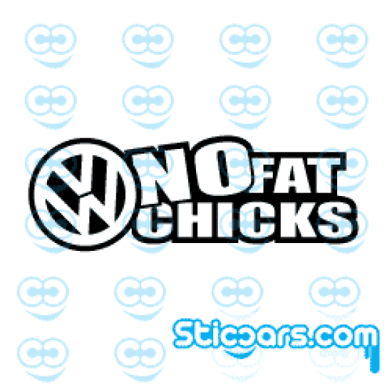 3187 No Fat Chicks VW