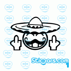 2544 Mexican fuck you smiley 2544 Mexican fuck you smiley