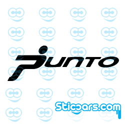 3182 Fiat Punto remklauwsticker 2x 3182 Fiat Punto remklauwsticker 2x