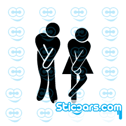 3309 Men Women Toilet