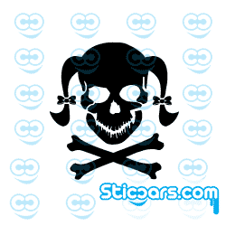 3313 Girly Skull