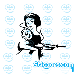 3339 Snow White AK-47