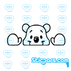 3340 Winnie The Pooh window Peek