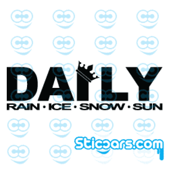 3585 daily rain ice snow sun