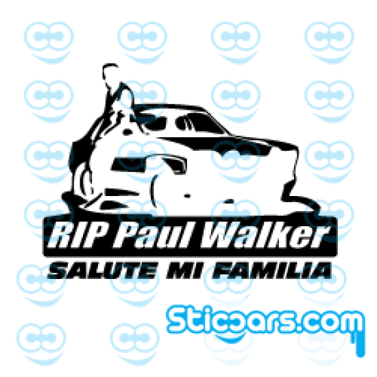 3490 RIP Paul Walker salute