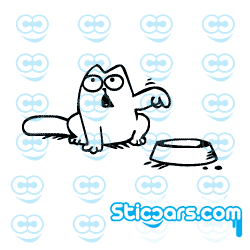 3343 Cat wants to eat.